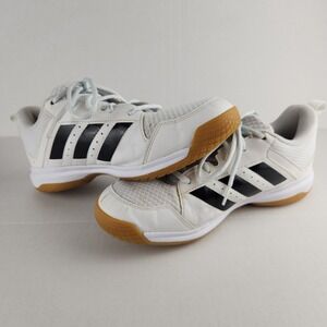 Adidas Ligra 7 Indoor Court Shoes Women's 10 White Black Gum FZ4660
